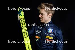 07.12.2023, Oestersund, Sweden (SWE): Davide Graz (ITA) - FIS world cup cross-country, photoshooting, Oestersund (SWE). www.nordicfocus.com. © Modica/NordicFocus. Every downloaded picture is fee-liable.