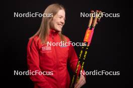 28.11.2023, Oestersund, Sweden, (SWE): Emma Lunder (CAN) - IBU World Cup Biathlon, photoshooting, Oestersund (SWE). www.nordicfocus.com. © Manzoni/NordicFocus. Every downloaded picture is fee-liable.