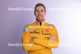 23.11.2023, Oestersund, Sweden, (SWE): Johannes Kuehn (GER) - IBU World Cup Biathlon, photoshooting, Oestersund (SWE). www.nordicfocus.com. © Manzoni/NordicFocus. Every downloaded picture is fee-liable.