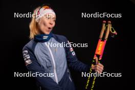 27.11.2023, Oestersund, Sweden, (SWE): Suvi Minkkinen (FIN) - IBU World Cup Biathlon, photoshooting, Oestersund (SWE). www.nordicfocus.com. © Manzoni/NordicFocus. Every downloaded picture is fee-liable.