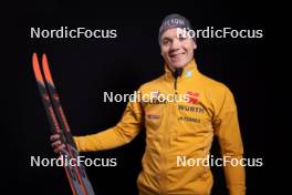 23.11.2023, Oestersund, Sweden, (SWE): Justus Strelow (GER) - IBU World Cup Biathlon, photoshooting, Oestersund (SWE). www.nordicfocus.com. © Manzoni/NordicFocus. Every downloaded picture is fee-liable.