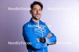 28.11.2023, Oestersund, Sweden, (SWE): Apostolos Angelis (GRE) - IBU World Cup Biathlon, photoshooting, Oestersund (SWE). www.nordicfocus.com. © Manzoni/NordicFocus. Every downloaded picture is fee-liable.