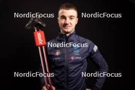 24.11.2023, Oestersund, Sweden, (SWE): Taras Lesiuk (UKR) - IBU World Cup Biathlon, photoshooting, Oestersund (SWE). www.nordicfocus.com. © Manzoni/NordicFocus. Every downloaded picture is fee-liable.