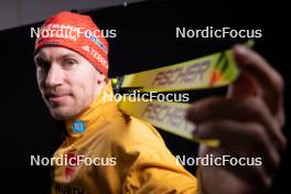 23.11.2023, Oestersund, Sweden, (SWE): Johannes Kuehn (GER) - IBU World Cup Biathlon, photoshooting, Oestersund (SWE). www.nordicfocus.com. © Manzoni/NordicFocus. Every downloaded picture is fee-liable.