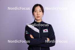 23.11.2023, Oestersund, Sweden, (SWE): Eunjung Ko (KOR) - IBU World Cup Biathlon, photoshooting, Oestersund (SWE). www.nordicfocus.com. © Manzoni/NordicFocus. Every downloaded picture is fee-liable.