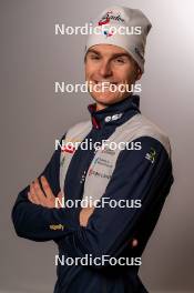 29.11.2023, Lillehammer, Norway (NOR): Matteo Baud (FRA) - FIS world cup nordic combined, photoshooting, Lillehammer (NOR). www.nordicfocus.com. © Thibaut/NordicFocus. Every downloaded picture is fee-liable.