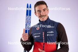 27.11.2023, Oestersund, Sweden, (SWE): Jake Brown (USA) - IBU World Cup Biathlon, photoshooting, Oestersund (SWE). www.nordicfocus.com. © Manzoni/NordicFocus. Every downloaded picture is fee-liable.