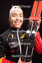 24.11.2023, Oestersund, Sweden, (SWE): Lotte Lie (BEL) - IBU World Cup Biathlon, photoshooting, Oestersund (SWE). www.nordicfocus.com. © Manzoni/NordicFocus. Every downloaded picture is fee-liable.