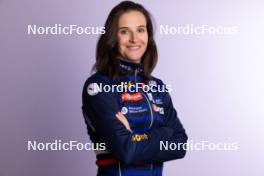 27.11.2023, Oestersund, Sweden, (SWE): Julia Simon (FRA) - IBU World Cup Biathlon, photoshooting, Oestersund (SWE). www.nordicfocus.com. © Manzoni/NordicFocus. Every downloaded picture is fee-liable.