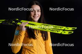 07.12.2023, Oestersund, Sweden (SWE): Coletta Rydzek (GER) - FIS world cup cross-country, photoshooting, Oestersund (SWE). www.nordicfocus.com. © Modica/NordicFocus. Every downloaded picture is fee-liable.