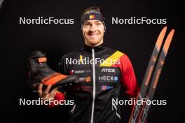 24.11.2023, Oestersund, Sweden, (SWE): Florent Claude (BEL) - IBU World Cup Biathlon, photoshooting, Oestersund (SWE). www.nordicfocus.com. © Manzoni/NordicFocus. Every downloaded picture is fee-liable.