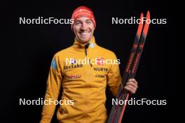 23.11.2023, Oestersund, Sweden, (SWE): David Zobel (GER) - IBU World Cup Biathlon, photoshooting, Oestersund (SWE). www.nordicfocus.com. © Manzoni/NordicFocus. Every downloaded picture is fee-liable.