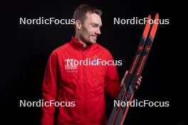 23.11.2023, Oestersund, Sweden, (SWE): Christian Gow (CAN) - IBU World Cup Biathlon, photoshooting, Oestersund (SWE). www.nordicfocus.com. © Manzoni/NordicFocus. Every downloaded picture is fee-liable.