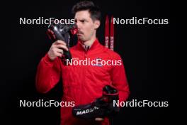 23.11.2023, Oestersund, Sweden, (SWE): Trevor Kiers (CAN) - IBU World Cup Biathlon, photoshooting, Oestersund (SWE). www.nordicfocus.com. © Manzoni/NordicFocus. Every downloaded picture is fee-liable.