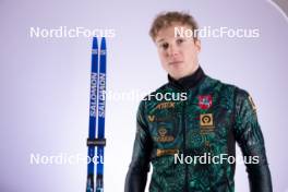 28.11.2023, Oestersund, Sweden, (SWE): Maksim Fomin (LTU) - IBU World Cup Biathlon, photoshooting, Oestersund (SWE). www.nordicfocus.com. © Manzoni/NordicFocus. Every downloaded picture is fee-liable.