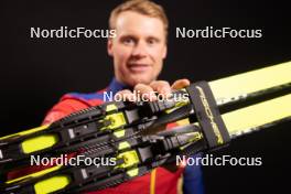 24.11.2023, Oestersund, Sweden, (SWE): Dimitrii Shamaev (ROU) - IBU World Cup Biathlon, photoshooting, Oestersund (SWE). www.nordicfocus.com. © Manzoni/NordicFocus. Every downloaded picture is fee-liable.