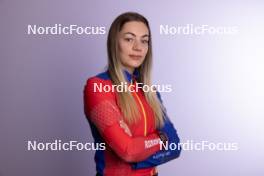 24.11.2023, Oestersund, Sweden, (SWE): Andreea Mezdrea (ROU) - IBU World Cup Biathlon, photoshooting, Oestersund (SWE). www.nordicfocus.com. © Manzoni/NordicFocus. Every downloaded picture is fee-liable.