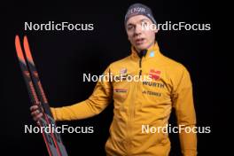 23.11.2023, Oestersund, Sweden, (SWE): Justus Strelow (GER) - IBU World Cup Biathlon, photoshooting, Oestersund (SWE). www.nordicfocus.com. © Manzoni/NordicFocus. Every downloaded picture is fee-liable.