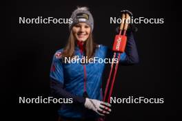 28.11.2023, Oestersund, Sweden, (SWE): Kristina Oberthaler (AUT) - IBU World Cup Biathlon, photoshooting, Oestersund (SWE). www.nordicfocus.com. © Manzoni/NordicFocus. Every downloaded picture is fee-liable.