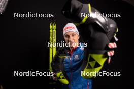 28.11.2023, Oestersund, Sweden, (SWE): Felix Leitner (AUT) - IBU World Cup Biathlon, photoshooting, Oestersund (SWE). www.nordicfocus.com. © Manzoni/NordicFocus. Every downloaded picture is fee-liable.