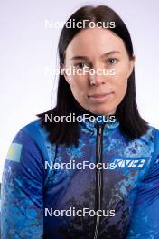 23.11.2023, Oestersund, Sweden, (SWE): Anastassiya Kondratyeva (KAZ) - IBU World Cup Biathlon, photoshooting, Oestersund (SWE). www.nordicfocus.com. © Manzoni/NordicFocus. Every downloaded picture is fee-liable.