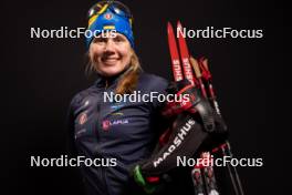 24.11.2023, Oestersund, Sweden, (SWE): Anastasiya Merkushyna (UKR) - IBU World Cup Biathlon, photoshooting, Oestersund (SWE). www.nordicfocus.com. © Manzoni/NordicFocus. Every downloaded picture is fee-liable.