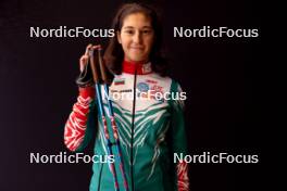 27.11.2023, Oestersund, Sweden, (SWE): Valentina Dimitrova (BUL) - IBU World Cup Biathlon, photoshooting, Oestersund (SWE). www.nordicfocus.com. © Manzoni/NordicFocus. Every downloaded picture is fee-liable.