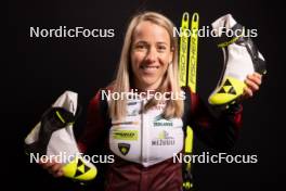 24.11.2023, Oestersund, Sweden, (SWE): Baiba Bendika (LAT) - IBU World Cup Biathlon, photoshooting, Oestersund (SWE). www.nordicfocus.com. © Manzoni/NordicFocus. Every downloaded picture is fee-liable.