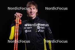 23.11.2023, Oestersund, Sweden, (SWE): Lovro Planko (SLO) - IBU World Cup Biathlon, photoshooting, Oestersund (SWE). www.nordicfocus.com. © Manzoni/NordicFocus. Every downloaded picture is fee-liable.