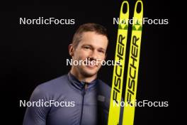 27.11.2023, Oestersund, Sweden, (SWE): Andrei Usov (MDA) - IBU World Cup Biathlon, photoshooting, Oestersund (SWE). www.nordicfocus.com. © Manzoni/NordicFocus. Every downloaded picture is fee-liable.