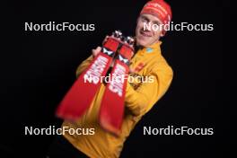 23.11.2023, Oestersund, Sweden, (SWE): Roman Rees (GER) - IBU World Cup Biathlon, photoshooting, Oestersund (SWE). www.nordicfocus.com. © Manzoni/NordicFocus. Every downloaded picture is fee-liable.