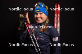 24.11.2023, Oestersund, Sweden, (SWE): Anastasiya Merkushyna (UKR) - IBU World Cup Biathlon, photoshooting, Oestersund (SWE). www.nordicfocus.com. © Manzoni/NordicFocus. Every downloaded picture is fee-liable.