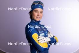 23.11.2023, Oestersund, Sweden, (SWE): Sara Andersson (SWE) - IBU World Cup Biathlon, photoshooting, Oestersund (SWE). www.nordicfocus.com. © Manzoni/NordicFocus. Every downloaded picture is fee-liable.