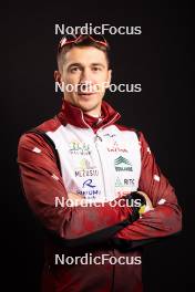 24.11.2023, Oestersund, Sweden, (SWE): Andrejs Rastorgujevs (LAT) - IBU World Cup Biathlon, photoshooting, Oestersund (SWE). www.nordicfocus.com. © Manzoni/NordicFocus. Every downloaded picture is fee-liable.