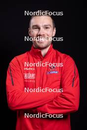 23.11.2023, Oestersund, Sweden, (SWE): Christian Gow (CAN) - IBU World Cup Biathlon, photoshooting, Oestersund (SWE). www.nordicfocus.com. © Manzoni/NordicFocus. Every downloaded picture is fee-liable.