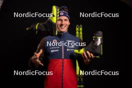 27.11.2023, Oestersund, Sweden, (SWE): Maxime Germain (USA) - IBU World Cup Biathlon, photoshooting, Oestersund (SWE). www.nordicfocus.com. © Manzoni/NordicFocus. Every downloaded picture is fee-liable.