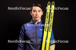 24.11.2023, Oestersund, Sweden, (SWE): Asset Dyussenov (KAZ) - IBU World Cup Biathlon, photoshooting, Oestersund (SWE). www.nordicfocus.com. © Manzoni/NordicFocus. Every downloaded picture is fee-liable.