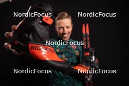 28.11.2023, Oestersund, Sweden, (SWE): Karol Dombrovski (LTU) - IBU World Cup Biathlon, photoshooting, Oestersund (SWE). www.nordicfocus.com. © Manzoni/NordicFocus. Every downloaded picture is fee-liable.