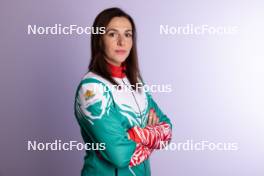 27.11.2023, Oestersund, Sweden, (SWE): Daniela Kadeva (BUL) - IBU World Cup Biathlon, photoshooting, Oestersund (SWE). www.nordicfocus.com. © Manzoni/NordicFocus. Every downloaded picture is fee-liable.