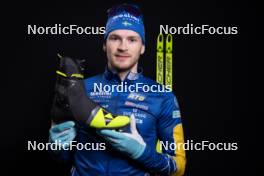 23.11.2023, Oestersund, Sweden, (SWE): Malte Stefansson (SWE) - IBU World Cup Biathlon, photoshooting, Oestersund (SWE). www.nordicfocus.com. © Manzoni/NordicFocus. Every downloaded picture is fee-liable.