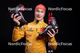 23.11.2023, Oestersund, Sweden, (SWE): Benedikt Doll (GER) - IBU World Cup Biathlon, photoshooting, Oestersund (SWE). www.nordicfocus.com. © Manzoni/NordicFocus. Every downloaded picture is fee-liable.