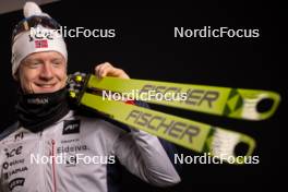 24.11.2023, Oestersund, Sweden, (SWE): Johannes Thingnes Boe (NOR) - IBU World Cup Biathlon, photoshooting, Oestersund (SWE). www.nordicfocus.com. © Manzoni/NordicFocus. Every downloaded picture is fee-liable.