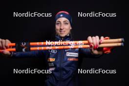 23.11.2023, Oestersund, Sweden, (SWE): Lisa Vittozzi (ITA) - IBU World Cup Biathlon, photoshooting, Oestersund (SWE). www.nordicfocus.com. © Manzoni/NordicFocus. Every downloaded picture is fee-liable.