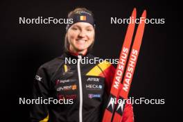 24.11.2023, Oestersund, Sweden, (SWE): Maya Cloetens (BEL) - IBU World Cup Biathlon, photoshooting, Oestersund (SWE). www.nordicfocus.com. © Manzoni/NordicFocus. Every downloaded picture is fee-liable.