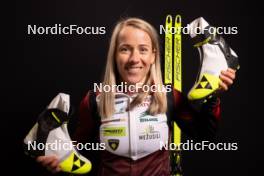 24.11.2023, Oestersund, Sweden, (SWE): Baiba Bendika (LAT) - IBU World Cup Biathlon, photoshooting, Oestersund (SWE). www.nordicfocus.com. © Manzoni/NordicFocus. Every downloaded picture is fee-liable.