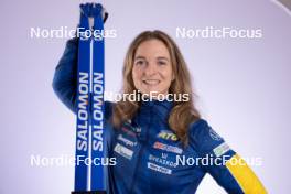 23.11.2023, Oestersund, Sweden, (SWE): Mona Brorsson (SWE) - IBU World Cup Biathlon, photoshooting, Oestersund (SWE). www.nordicfocus.com. © Manzoni/NordicFocus. Every downloaded picture is fee-liable.