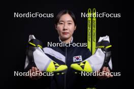 23.11.2023, Oestersund, Sweden, (SWE): Eunjung Ko (KOR) - IBU World Cup Biathlon, photoshooting, Oestersund (SWE). www.nordicfocus.com. © Manzoni/NordicFocus. Every downloaded picture is fee-liable.