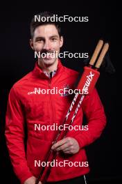 23.11.2023, Oestersund, Sweden, (SWE): Trevor Kiers (CAN) - IBU World Cup Biathlon, photoshooting, Oestersund (SWE). www.nordicfocus.com. © Manzoni/NordicFocus. Every downloaded picture is fee-liable.