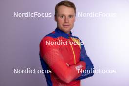 24.11.2023, Oestersund, Sweden, (SWE): Dimitrii Shamaev (ROU) - IBU World Cup Biathlon, photoshooting, Oestersund (SWE). www.nordicfocus.com. © Manzoni/NordicFocus. Every downloaded picture is fee-liable.