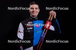 23.11.2023, Oestersund, Sweden, (SWE): Rene Zahkna (EST) - IBU World Cup Biathlon, photoshooting, Oestersund (SWE). www.nordicfocus.com. © Manzoni/NordicFocus. Every downloaded picture is fee-liable.